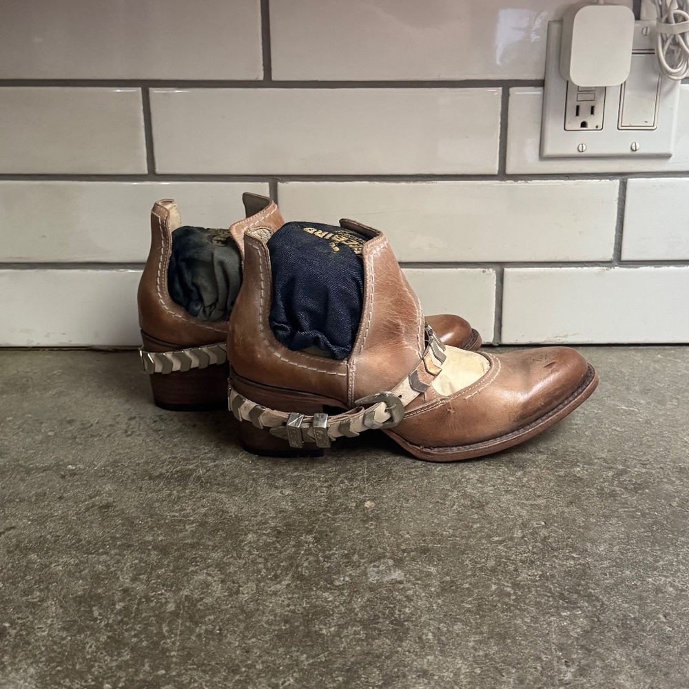 Freebird by Steven Blade Leather Ankle Boot